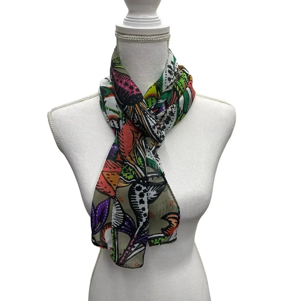 Scarf by Ecodesigns Island Floral NWT
